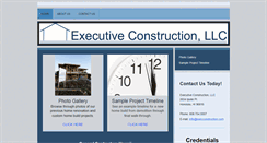 Desktop Screenshot of execconstruction.com